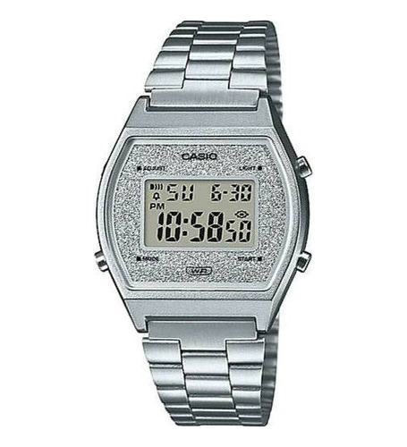 Reloj Casio Unisex B-640wd Plateado En Acero 100% Original 