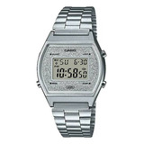 Reloj Casio Unisex B-640wd Plateado En Acero 100% Original 