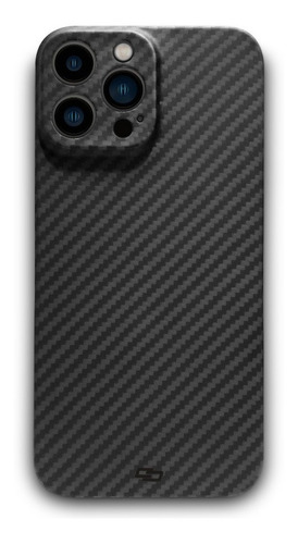 Para iPhone 13 Pro Capa Fibra Carbono Kevlar Fina Premium 61