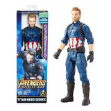 Figura De Acción  Capitão América With Infinity Stone De Hasbro