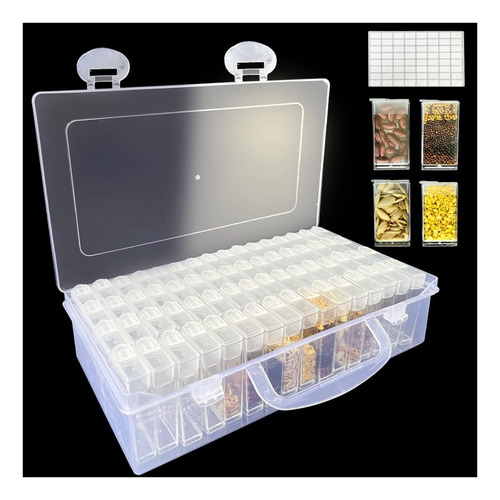 Caja Organizadora De Almacenamiento De Semillas De Plástico