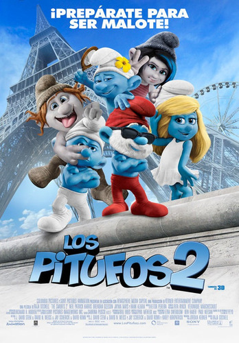 Dvd Los Pitufos 2 (2013) Audio Latino