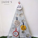 Harry Potter!! X4 Adornos Navideños Personalizados 