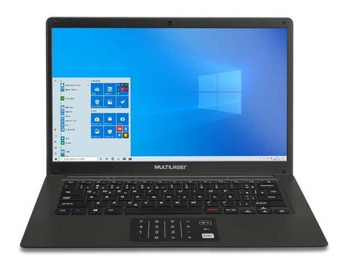 Notebook Multilaser Legacy Book Pc310 Preta 14.1 , Intel Celeron N3000  4gb De Ram 64gb Ssd, Intel Hd Graphics 1366x768px Windows 10 Home