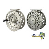 Carrete Pescar Mosca Okuma Slv 5/6 Truchas Salmon Aluminio