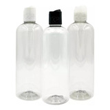 Envases Botellas 500ml P/ Gel Antibacterial Con Tapa Disktop