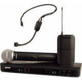 Shure Sist Microf Doble Combinado Inalambric Blx1288a/p31-m5 Color Negro