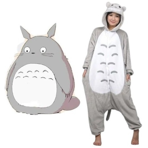 Pijama Disfraz Niño Y Adulto Totoro Kigurumi Enteritos 28
