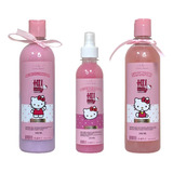 Kit Shampoo + Acondicionador + Spray Hello Kitty