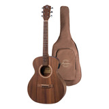 Guitarra Zurda Electroacustica Ga-38-koa-z-q Bamboo + Funda