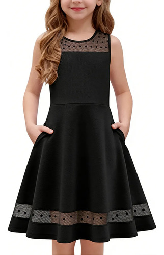 Vestido Floral Para Niñas Bebé