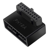 Adaptador 90 Graus Usb 3.0 Placa Mãe Pc