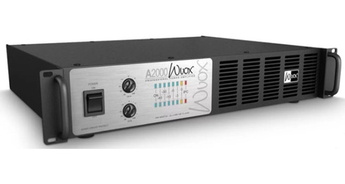 Amplificador Potência Machine Wvox A2000 - 600w Rms
