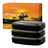 Jabón Negro Africano Acné Problemático Piel Orgánicos