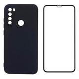 Capa Capinha Case Compatível Redmi Note 8 + Película 3d