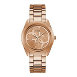 Reloj Guess Mujer Rosa G Twist W1082l3 Color De La Correa Rosa Dorado