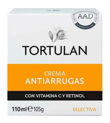 Tortulan Crema Antiarrugas Con Vitamina C Y Retinol 110ml