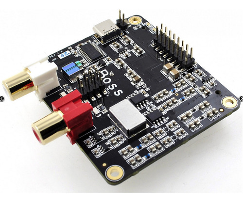 Placa De Audio Boss Dac I2s V 1.2 Para Raspberry Pi Hi-fi