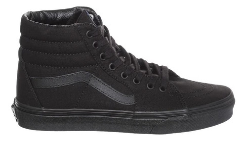 Tenis Vans Sk8 Hi Negro Tela