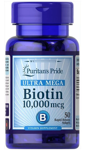 Biotina 10,000 Mg - Unidad a $1200