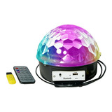 Lampara Led Luces Audioritmica Dj Efectos Media Esfera C