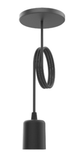Lámpara Colgante Vintage Portalampara Cable E27 Bell05