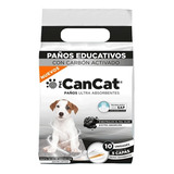 20 Paños Cancat Pañal Carbon Activado 60x60 Pet Shop Cuenca