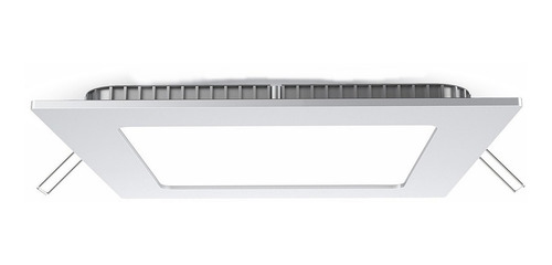 Panel Led De Embutir 24w Artefacto Slim Cuadrado Luz Neutra