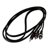 Cable Shimura Auc2006-1,5 Mts Miniplug Stereo A 2 Rca Macho