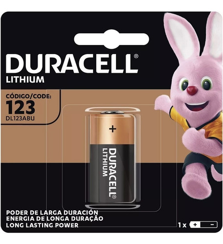 Bateria Cr123 Duracell Pilha Dl123a Duracell Ultra Lithium