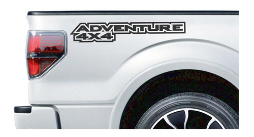 Calcas Sticker Adventure 4x4 Bisel Batea + Regalo Tapa Pick