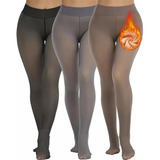 Mallas Térmicas De Mujer Leggings De Forro Polar Pack 2