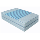 Box Supremo Hotelero Queen Size - Azul