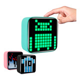 Parlante Bluetooth Recargable Smart Pixel Art Retro Luces 