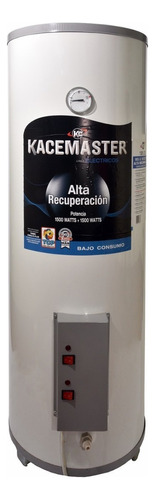 Termotanque Electrico Kacemaster 130 Lts - Alta Recuperacion Color Blanco