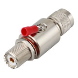 Pl-259 Pararrayos Coaxial Uhf Macho A Hembra So239 Socket Pr