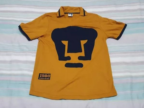 Jersey Pumas 1980 Con Licencia Unam Retro