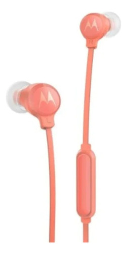 Audifono Moto M/libres Peach Earbuds3-s