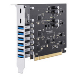 Inateck Fuente De Alimentación Usb Pcie Card Total 16 Gbps 