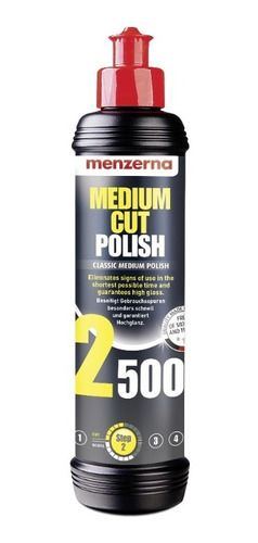 Menzerna Medium Cut 2500 250ml Pulimento Medio Corte