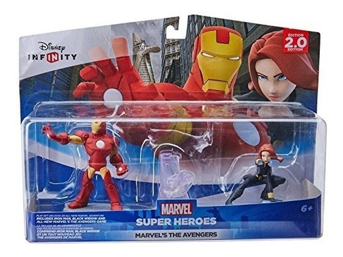 Disney Infinity 2.0  Set De Juego Iron Man Y Black Widow