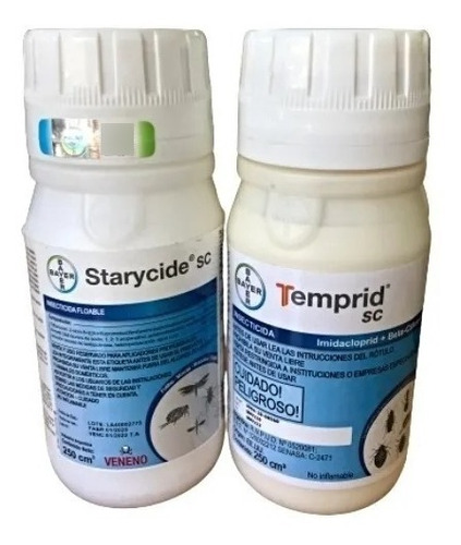 Kit Larvas Temprid 250ml + Starycide 250ml Bayer Larvicida