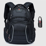 Mochila Masculina Executiva Impermeável Notebook Grande Cor Preto Desenho Do Tecido Executiva 1