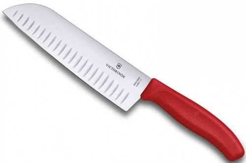 Cuchillo Santoku Rojo Victorinox - Crt Ltda