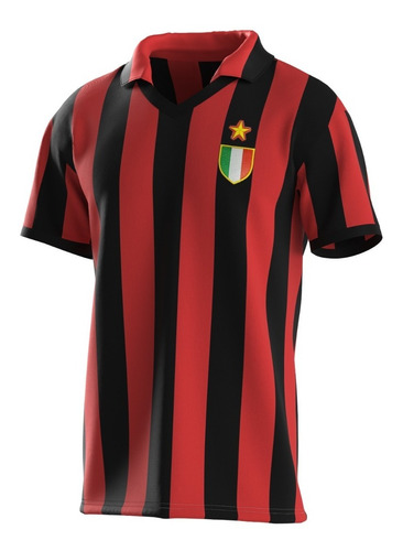 Camiseta Milan Titular Retro