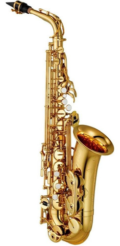 Yas-480 Saxofón Alto Eb Intermedio, Acabado Dorado