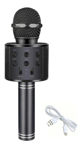 Microfono Karaoke Bluetooth Inalambrico Parlante Recargabe