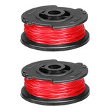 Hilo Nylon P/ Orilladora Pasto 1.6mm X 5 Mts 2 Unds Total Color Rojo