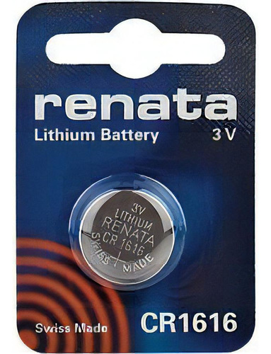 Pila Renata Lithium Cr1616 Botón