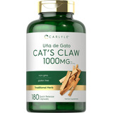 Cápsulas De Uña De Gato Carlyle 1000 Mg | 180 Unidades